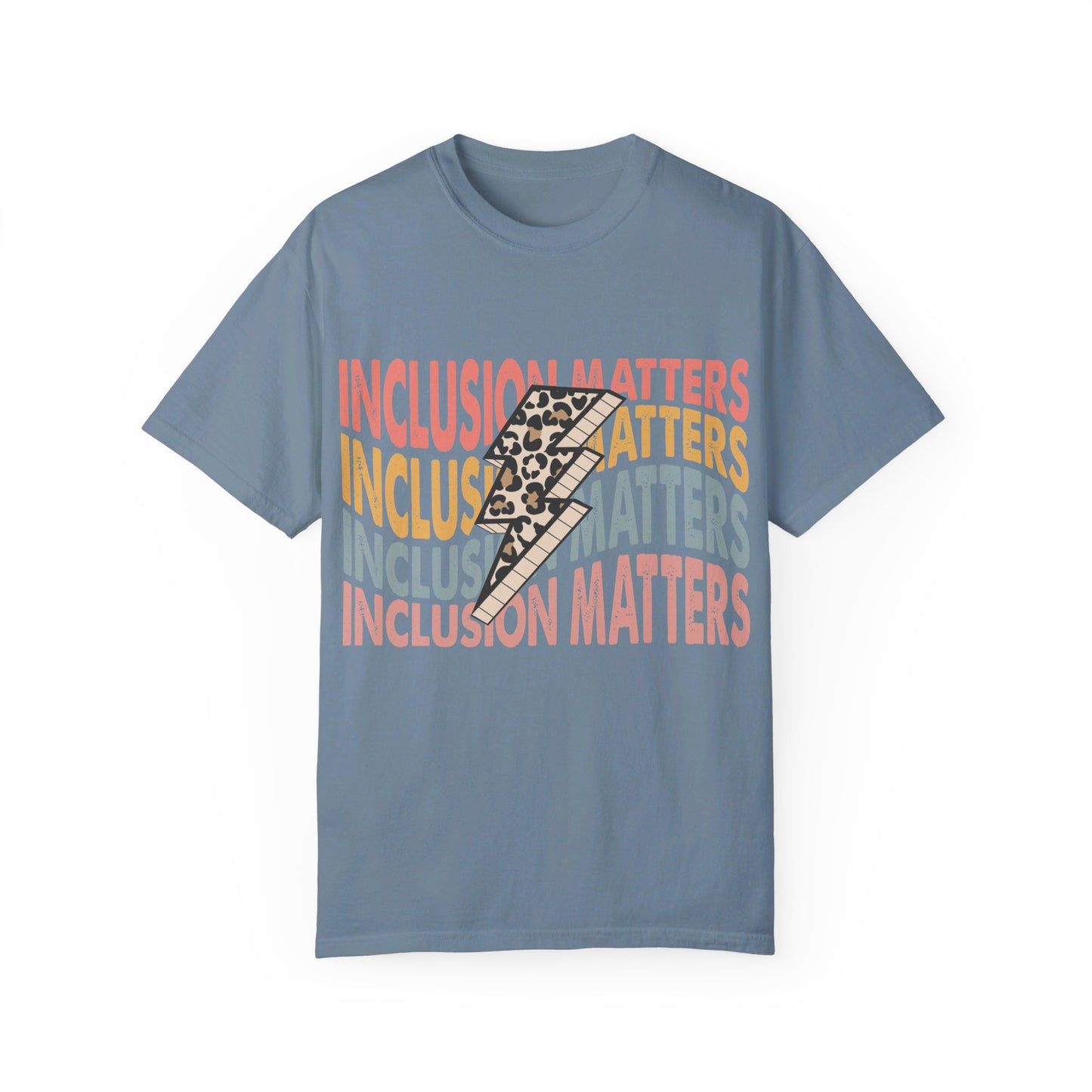 Inclusion Matters (Leopard Print Lightening Bolt)