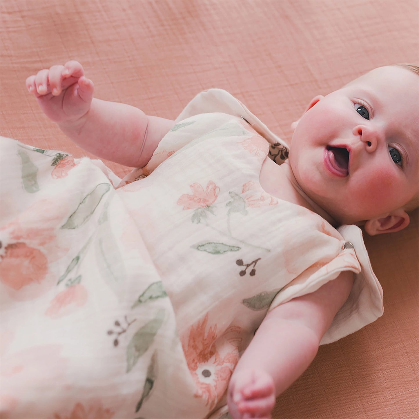 Parker Wearable Blanket (Muslin Floral) 0-9 Months