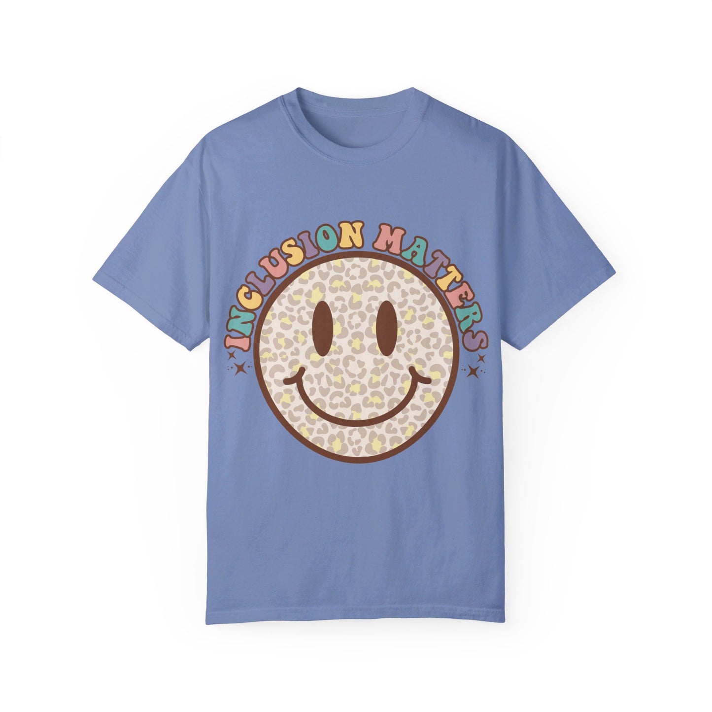 Inclusion Matters (Leopard Print Smiley)