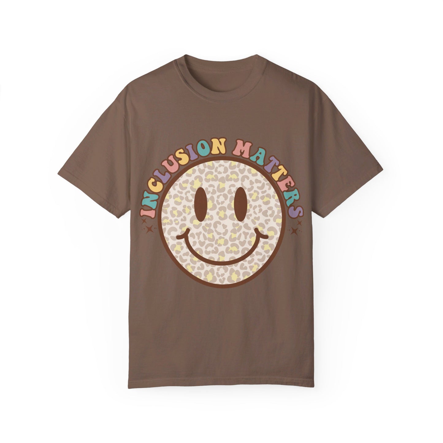 Inclusion Matters (Leopard Print Smiley)
