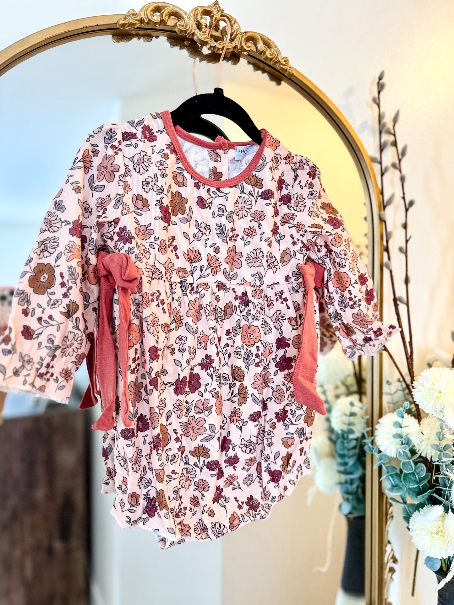 Fall 2025 • girls bloom corduroy ruffle bubble