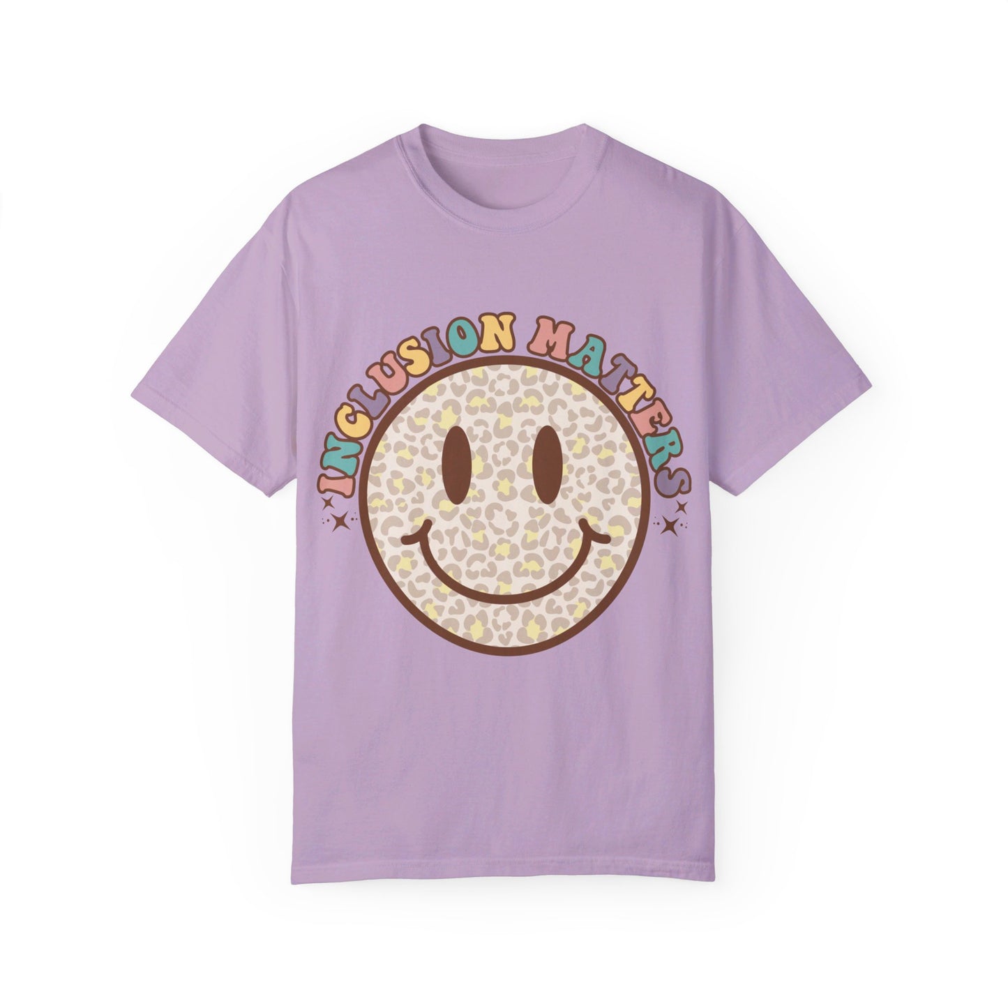 Inclusion Matters (Leopard Print Smiley)
