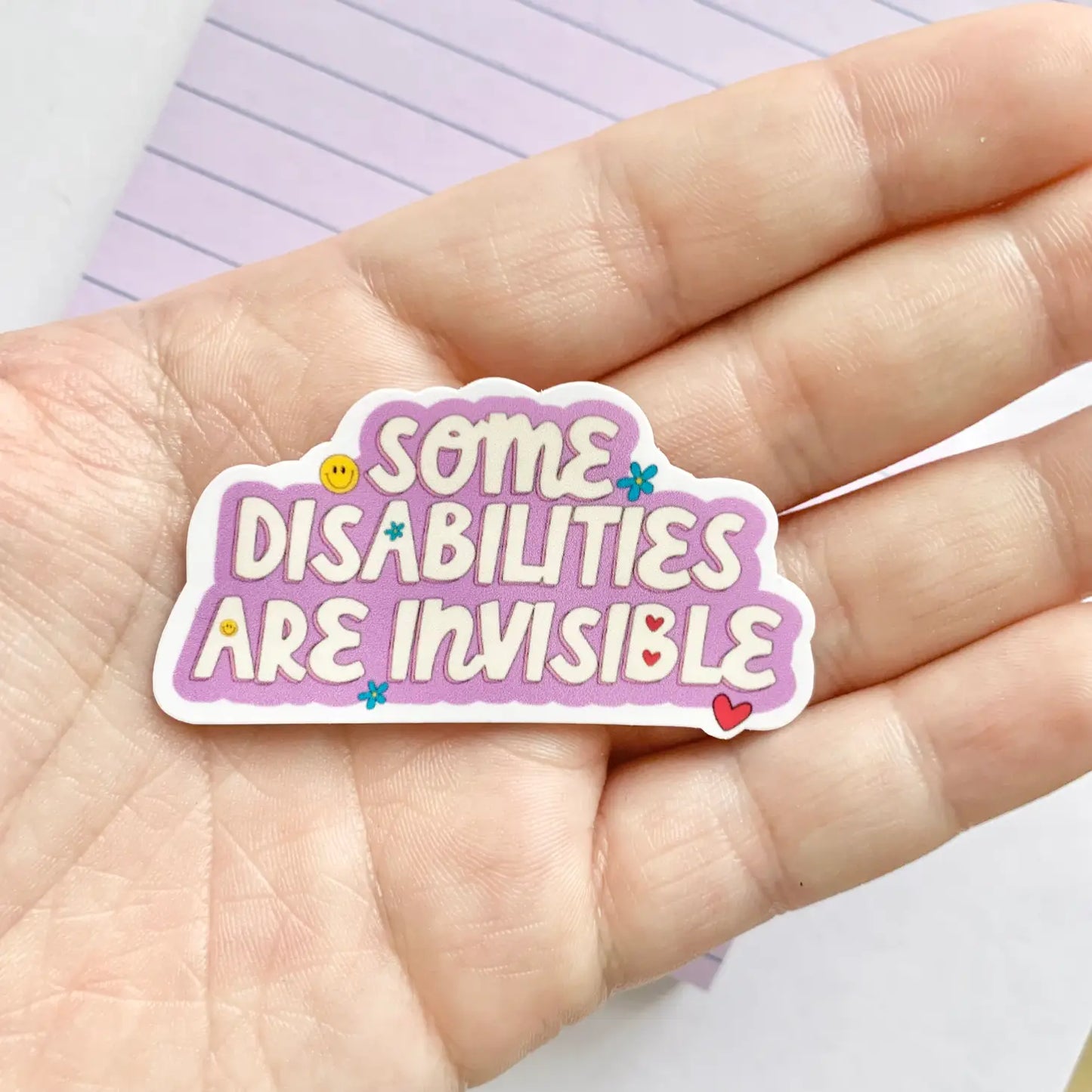 Invisible Disabilities Awareness Sticker