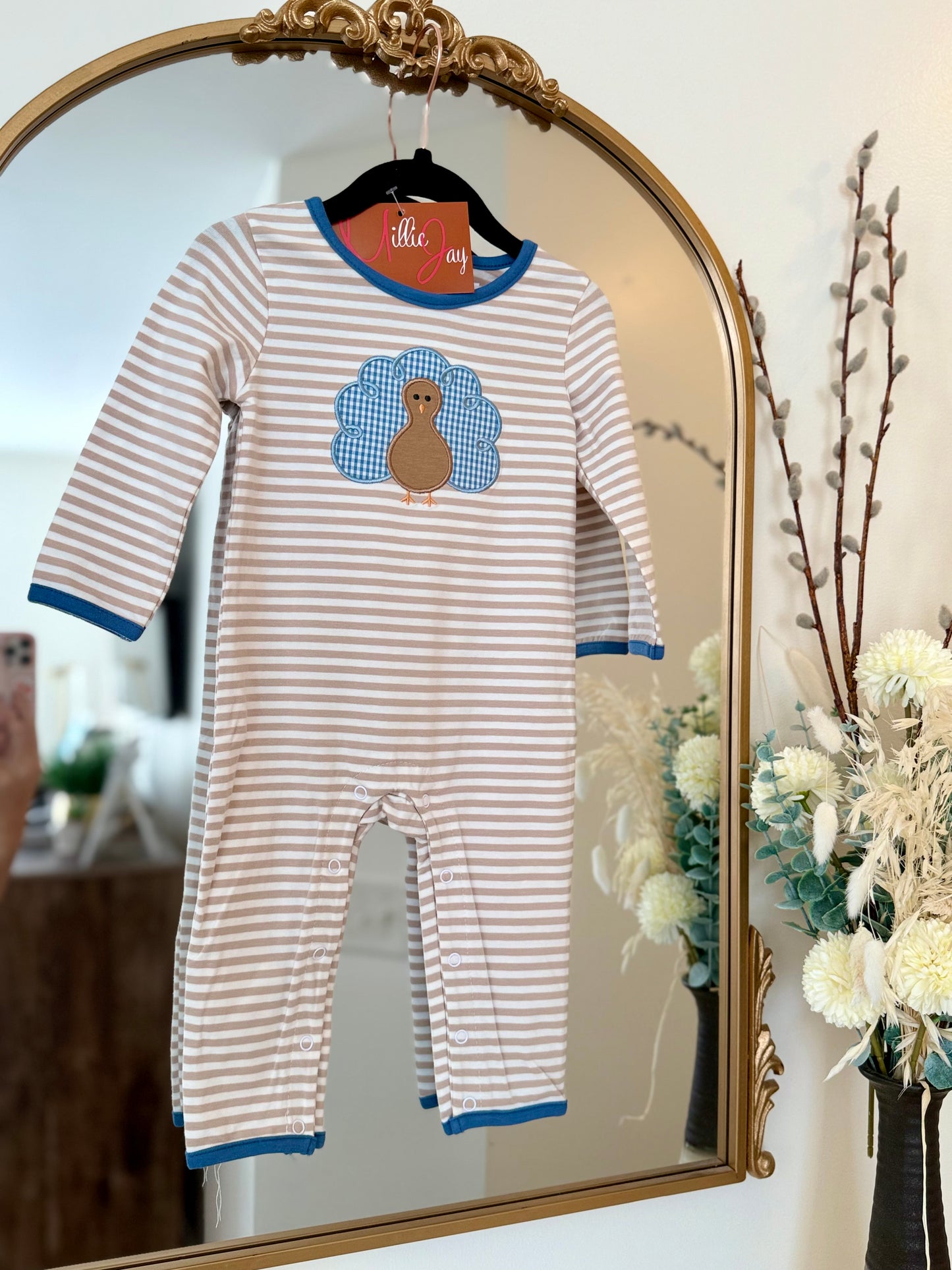 MJ25 • Tate The Turkey Romper