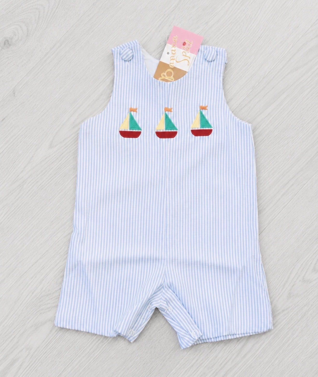BS26 • sailboat appliqué Jon Jon