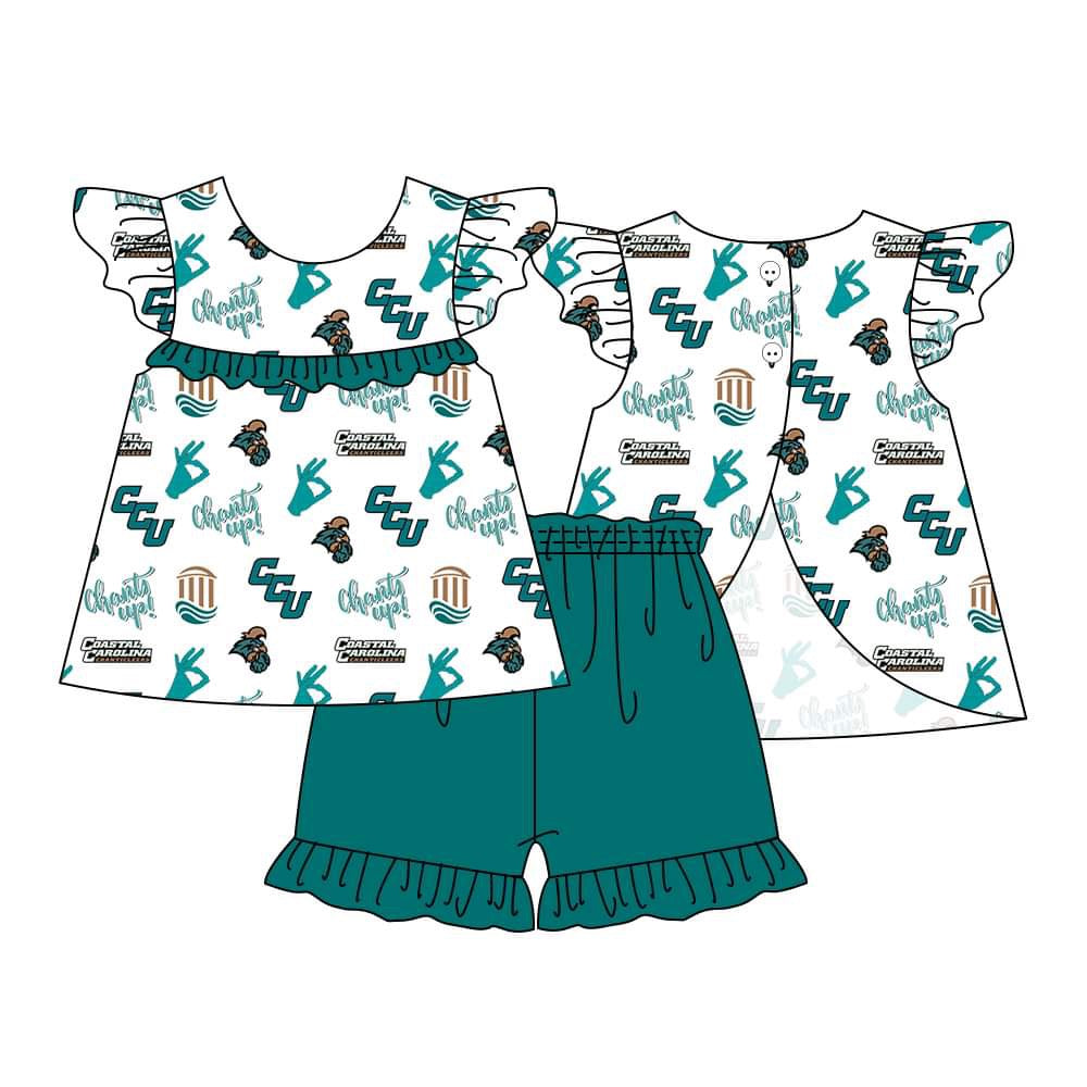 COLLEGIATE • CCU big girls short set