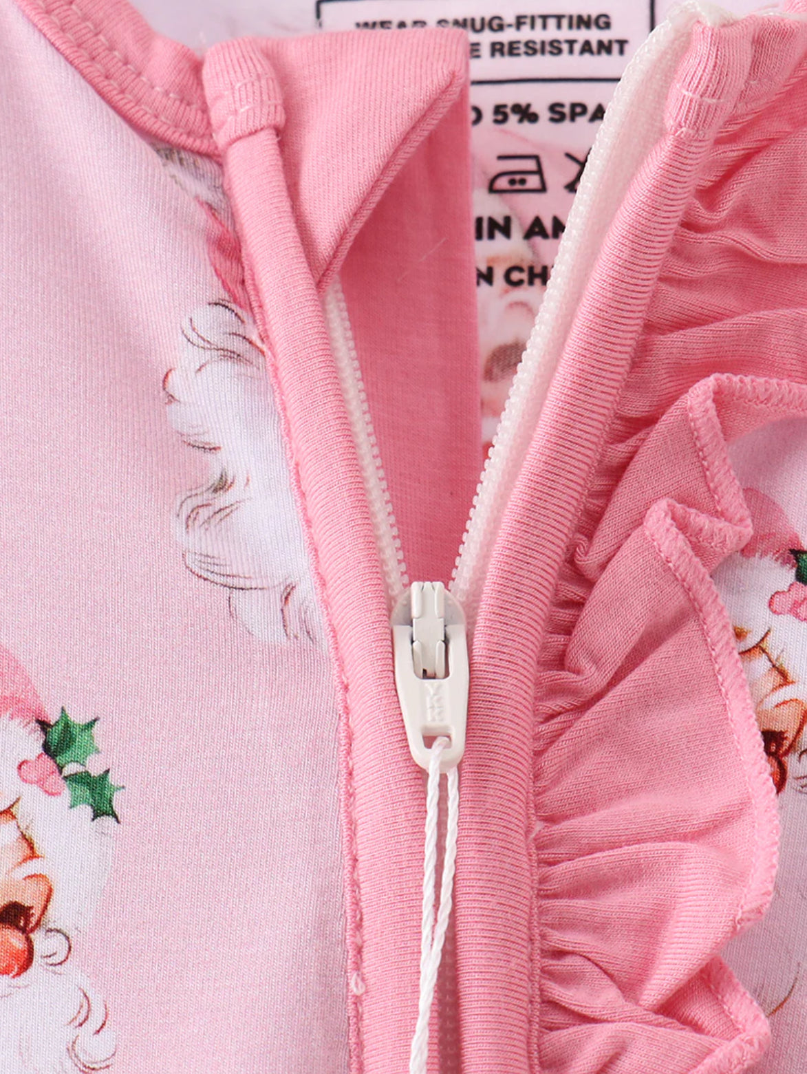 HD xmas 25 • girls vintage Santa zippy