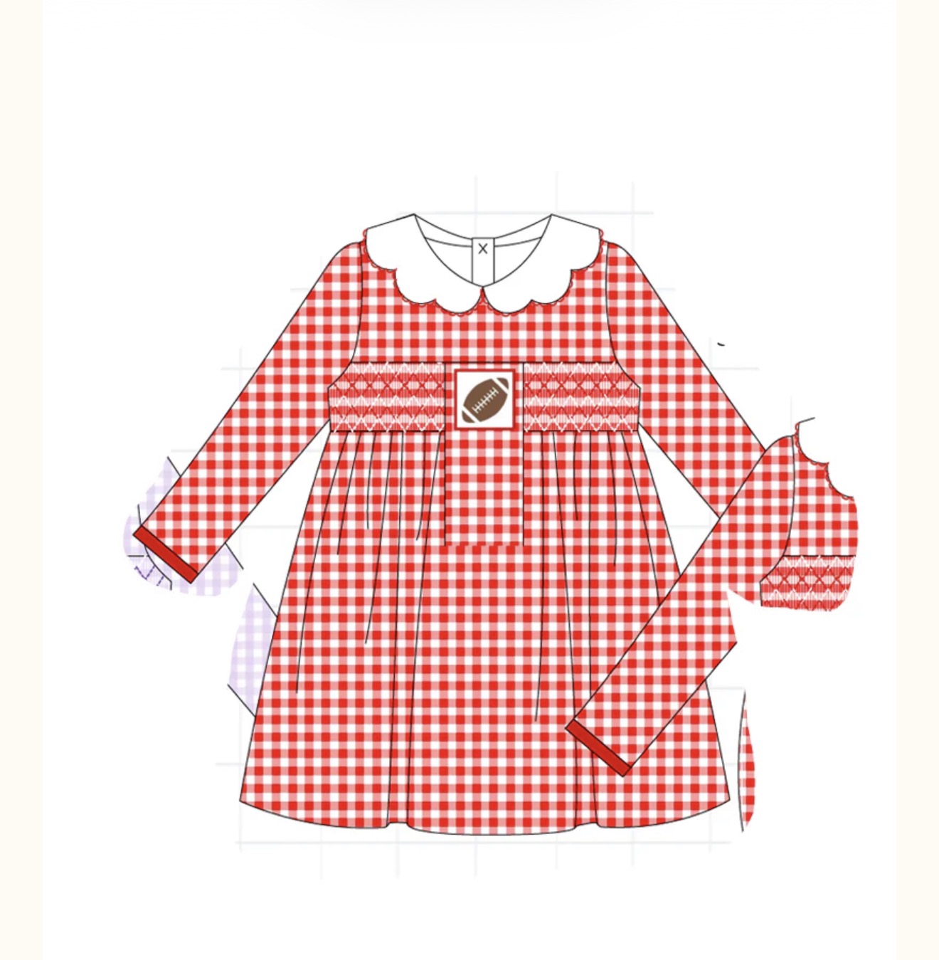 Preorder 83 • girls red gingham smocked dress. Ships Aug – Cohen + Crew LLC