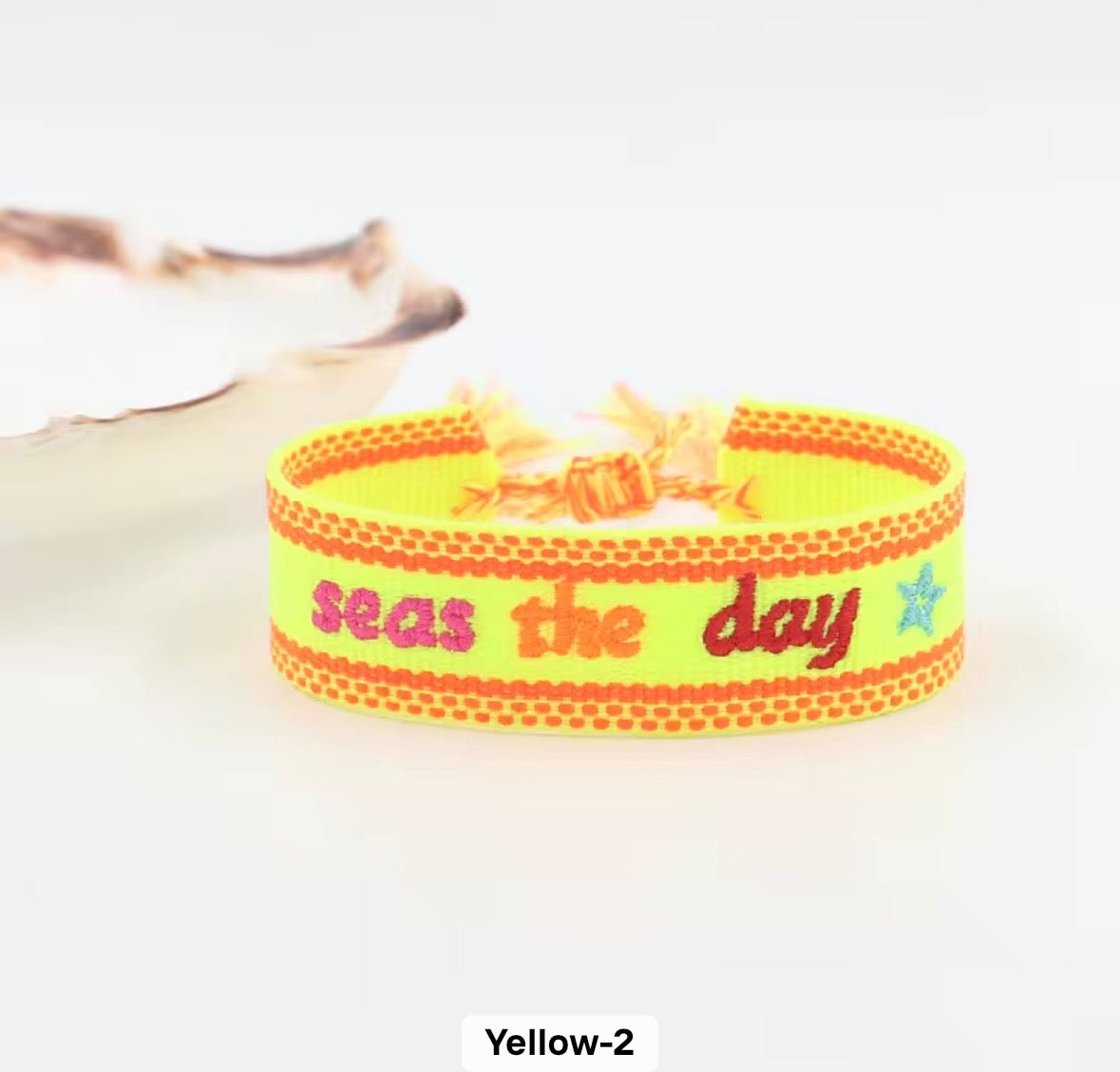 Embroidered Tassel Bracelets RTS