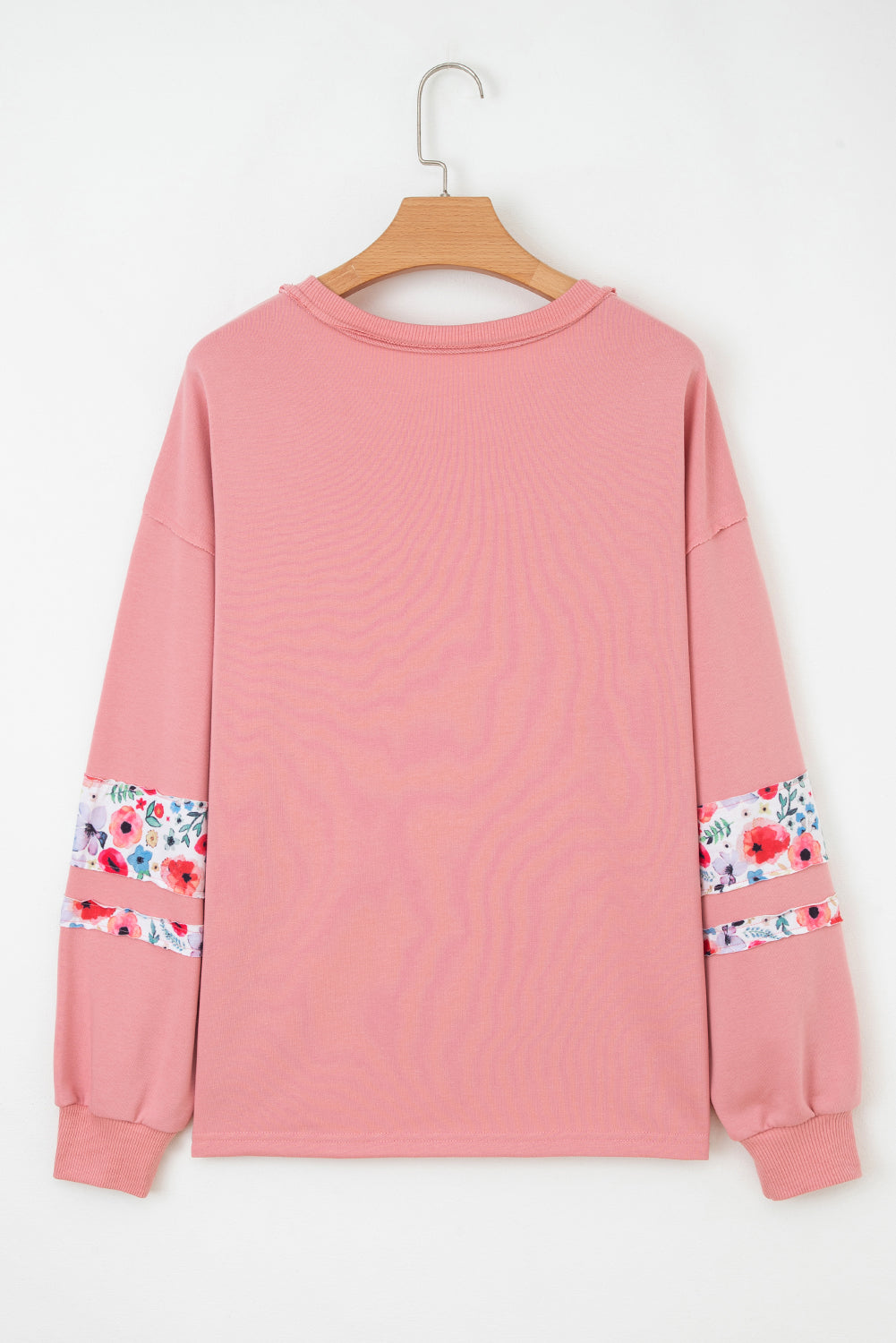 Floral Applique Baggy Top *TWO COLORS* LT