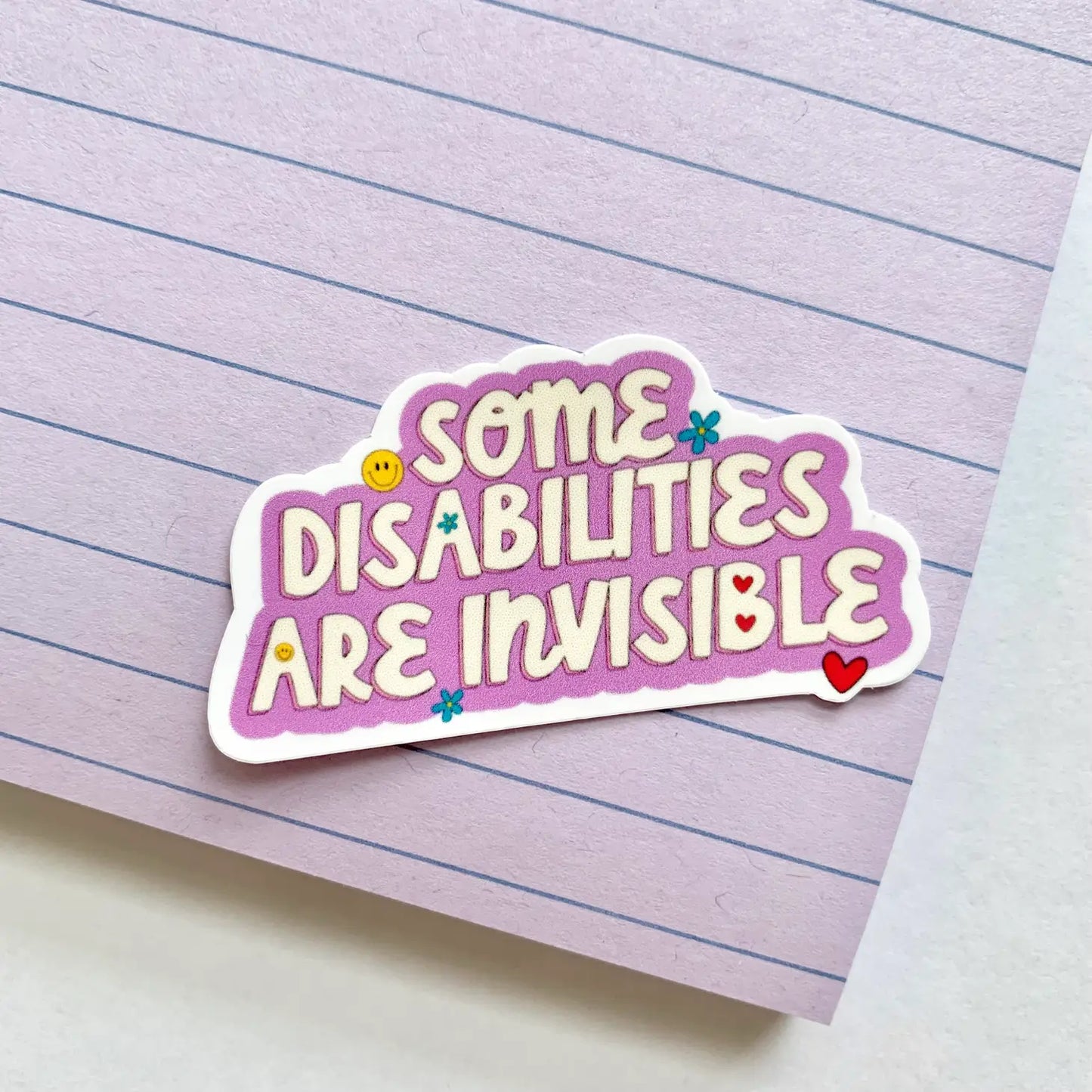 Invisible Disabilities Awareness Sticker