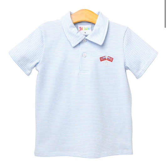 Jellybean • boys Stars & Stripes polo