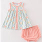 Fall 2025 • girls Grandmillenial pumpkin bloomer set