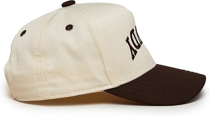 Kids/Baby 2-Tone Cap: Rowdy Upside Down - Brown/Beige
