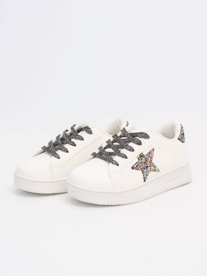 Girls' Sparkle Star Sneaker