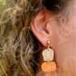 Pumpkin Earrings RTS