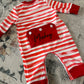Boys Mickey butt flap romper