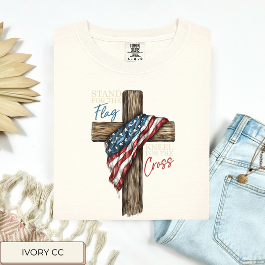 Kneel For The Cross Tee.