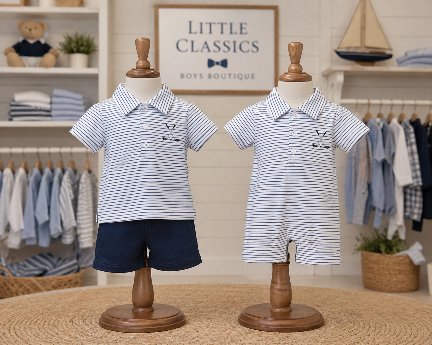 BS26 • Boys Hole in One Romper