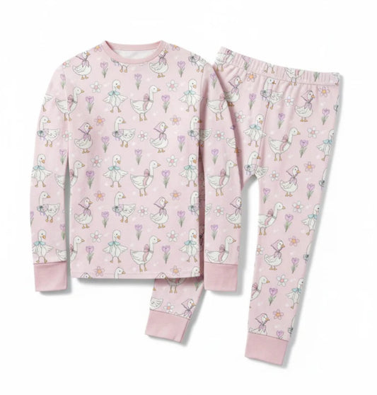 Bamboo • girls silly goose pant