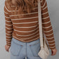 Chestnut Tie Front Cardigan LT