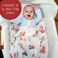 Fireman Baby Swaddle Blanket