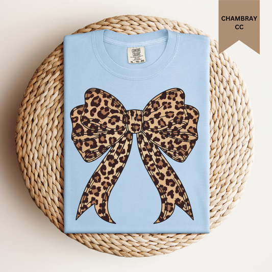 Cheetah Bow Tee.