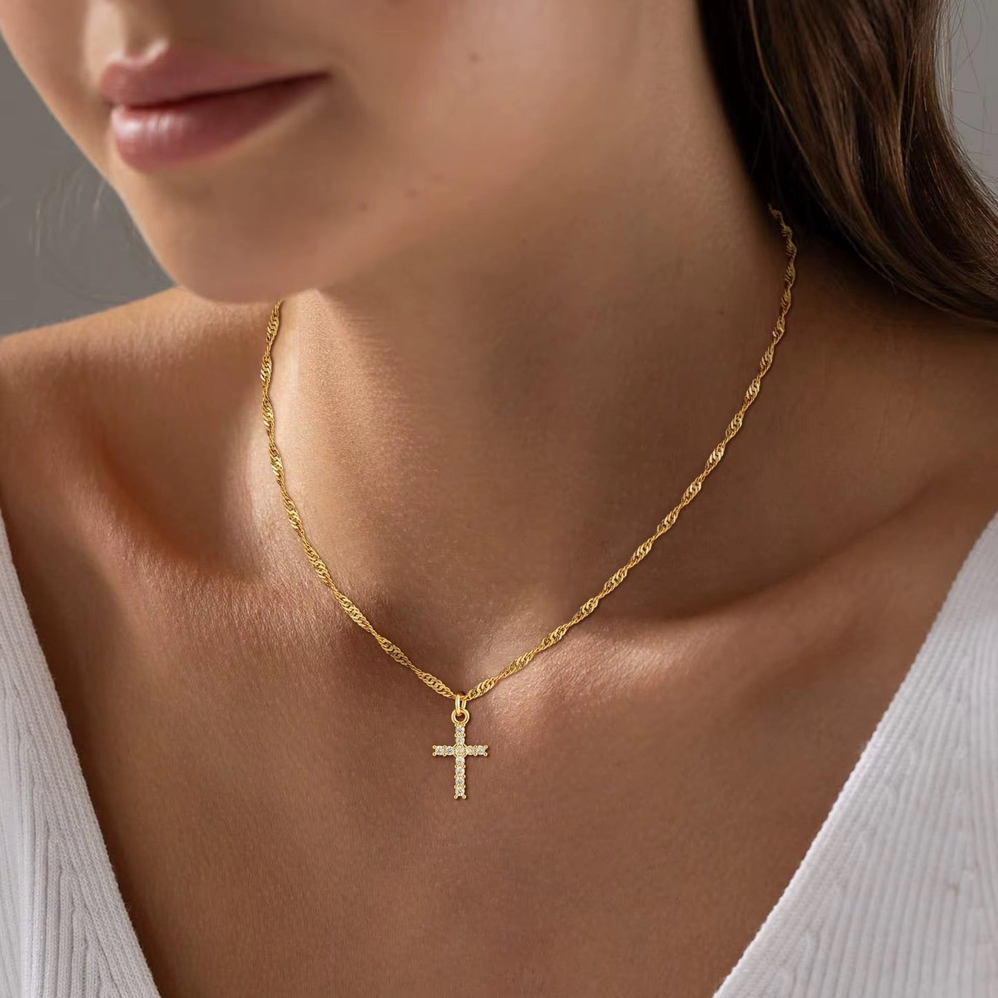Cross Necklace *two styles RTS