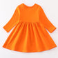 Girls Clemson embroidery dress