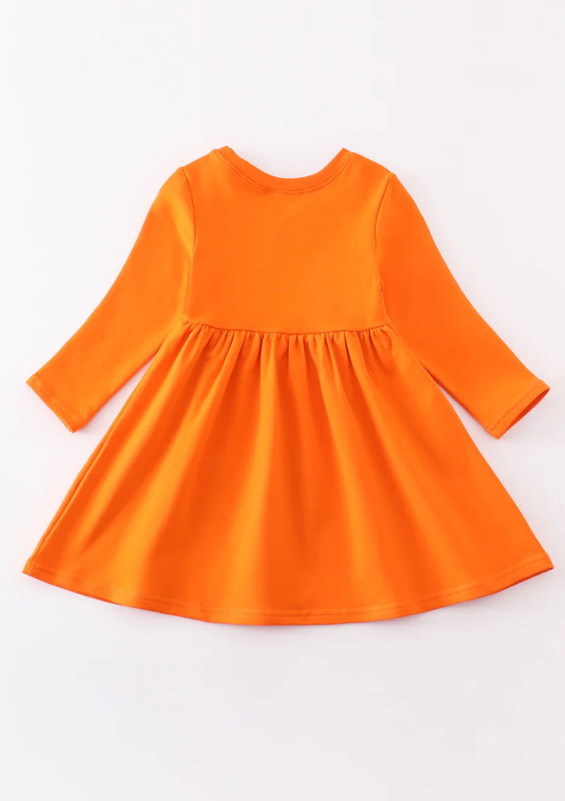 Girls Clemson embroidery dress