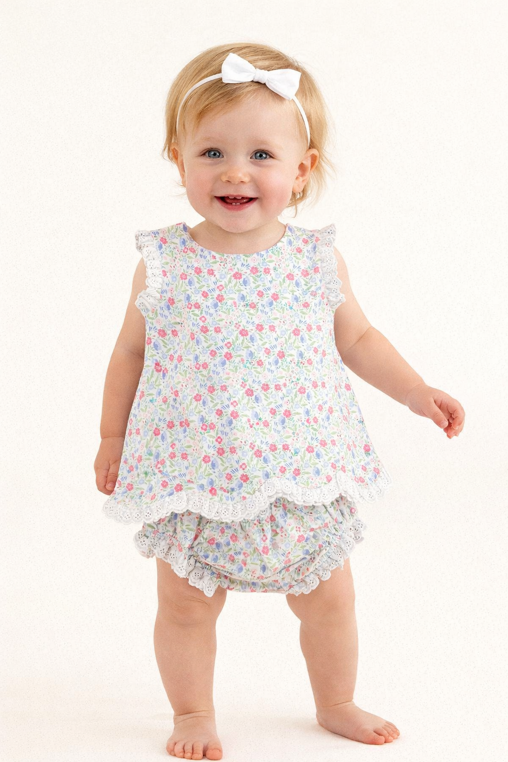 TS26 • Girls in full bloom bloomer set