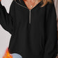 Fleece Lined Half Zip Pullover *Multiple Colors* RTS
