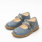 Double Buckle Mary Jane Hard Sole Shoes
