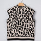 Black Leopard Sweater