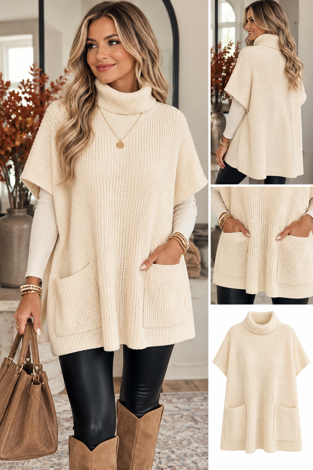 Casual Turtleneck Sweater RTS