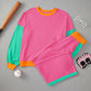 Colorblock Loose Pullover RTS