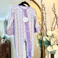 Bamboo • lavender floral zippy
