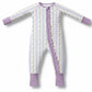 Bamboo • lavender floral zippy