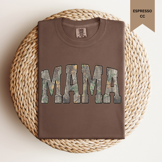 Old Camo Mama Tee.