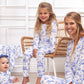 Toile de Jouy Girl's Bamboo Pajama Set