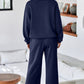 Cowl Neck Pullover Set