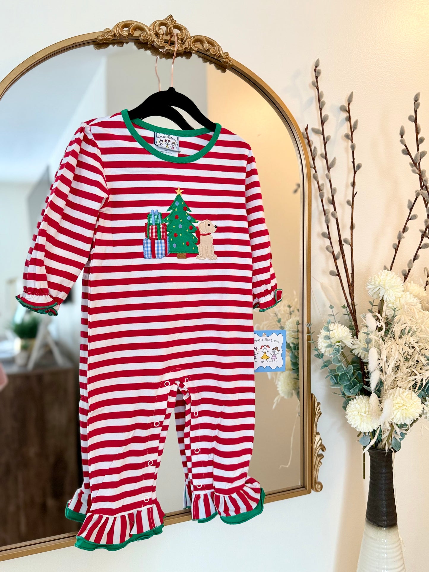 TS25 • Girls Xmas Morning Romper