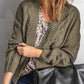 Olive Knit Cardigan LT