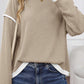 Contrast Loose Top RTS