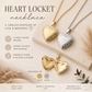 Heart Locket Necklace RTS