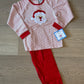 Three sisters • Santa appliqué boys jogger set