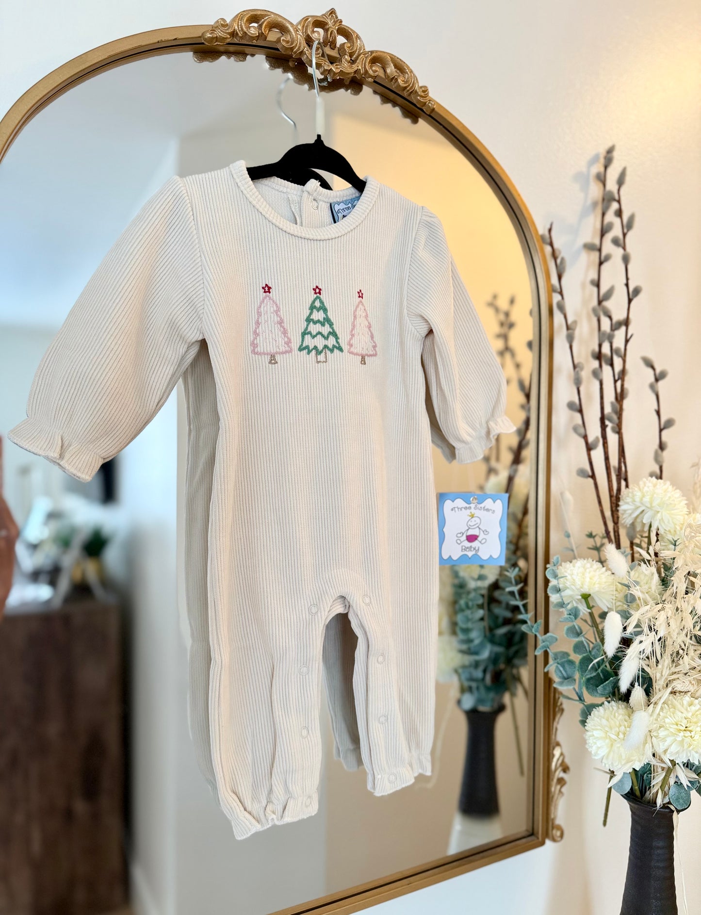 TS25 • Girls O’ Xmas Tree Romper