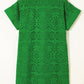Green Eyelet Dress RTS