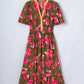 Green Floral Maxi Dress RTS