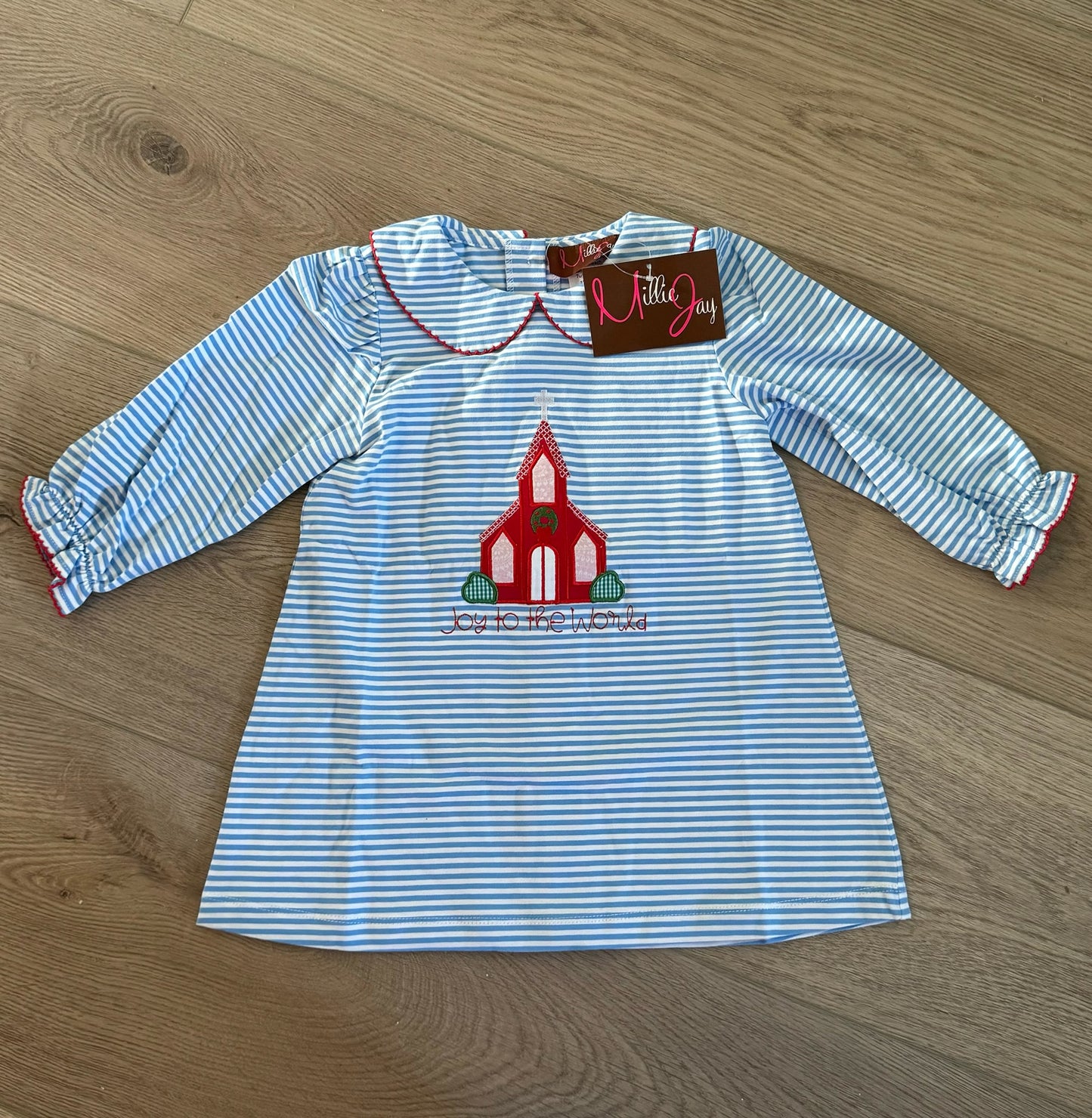 Millie Jay • Joy to the world long sleeve dress